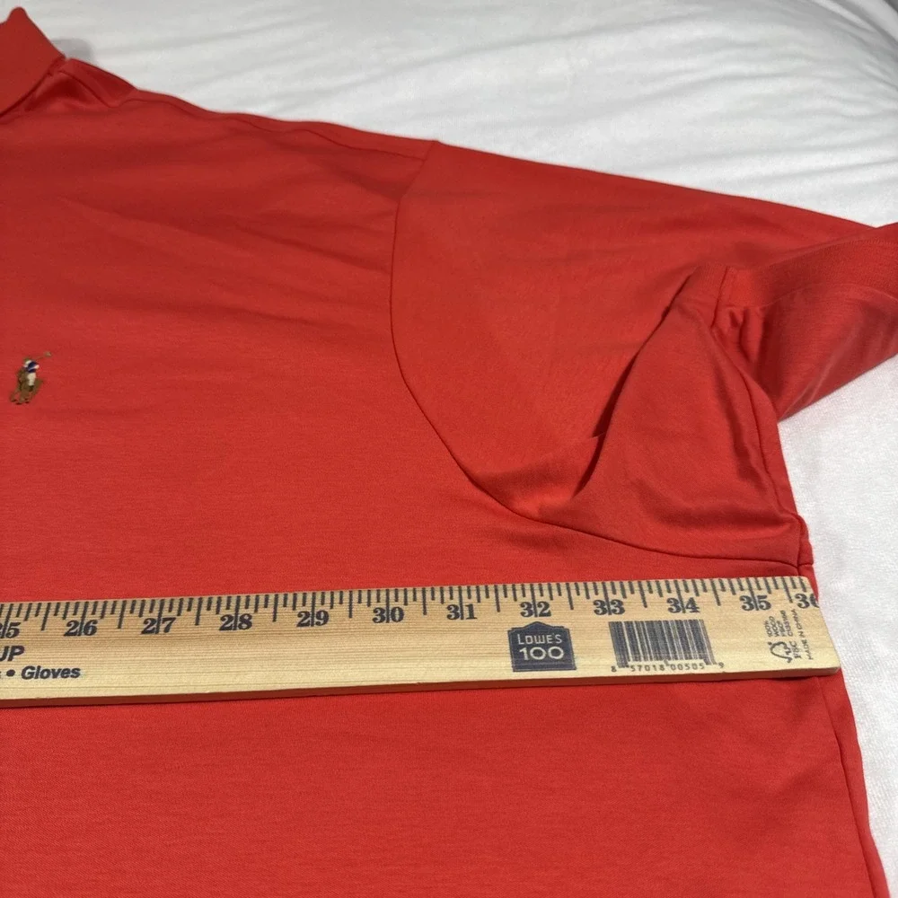 Polo Ralph Lauren Polo Shirt Men's 5XB‎ Big Red Short Sleeve Soft Touch New